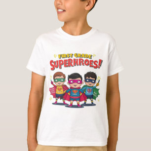 first grade super herors T-Shirt