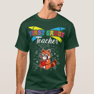 First Grade Teacher Elementary School Educator Pre T-Shirt