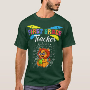 First Grade Teacher Elementary School Educator T-S T-Shirt