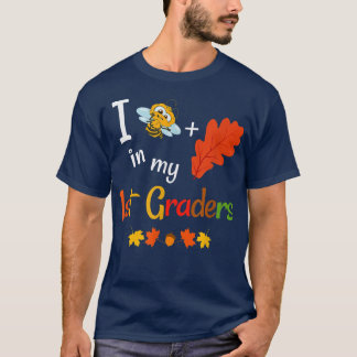 First Grade Teacher Fall Autumn 1st Grade Back To  T-Shirt