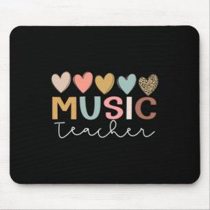 First Grade Teacher Music Teacher First Day Of Mouse Pad