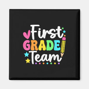 First Grade Team Back To School Teachers Students  Magnet