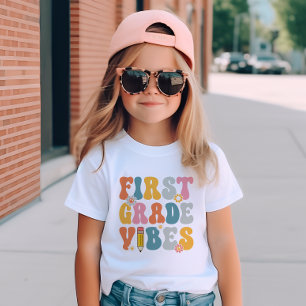 First Grade Vibes Back To School T-Shirt