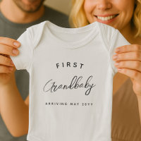 First Grandbaby Grandchild Grandson Granddaughter