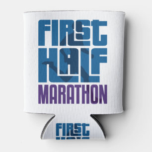 First Half Marathon 13.1 Miles Can Cooler