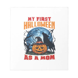 First Halloween As Mum Pumpkin Wolf Moon_1 Notepad