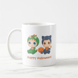 First Halloween Babies Black Cat Dragon Costume Coffee Mug