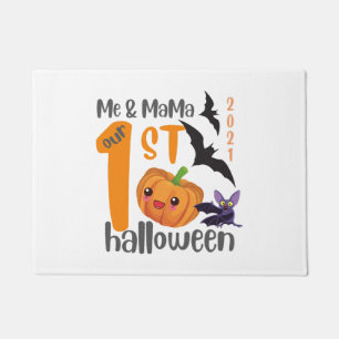 First Halloween Doormat