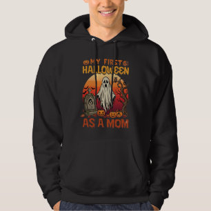 First Halloween Mum Ghost Tombstone Pumpkin_1 Hoodie