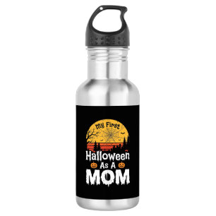 First Halloween Mum Vintage Sunset Design_1 532 Ml Water Bottle