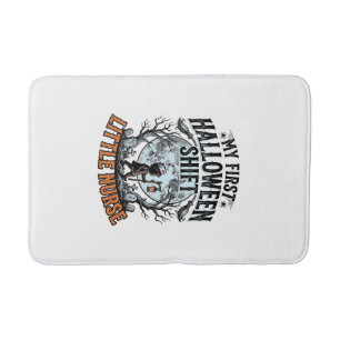 First Halloween Nurse Spooky Moon Infant Costume D Bath Mat