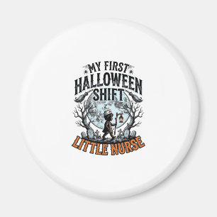 First Halloween Nurse Spooky Moon Infant Costume D Magnet