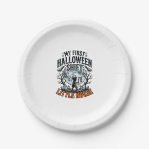 First Halloween Nurse Spooky Moon Infant Costume D Paper Plate