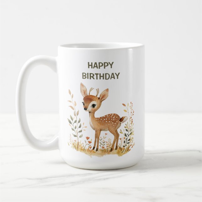 FIRST HAPPY BRITHDAY COFFEE MUG (Left)