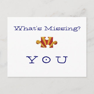 First Hiking Club Meeting Postcard