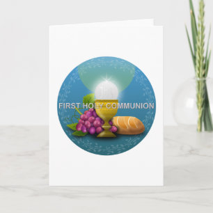 First Holy Communion - 1 Holiday Card