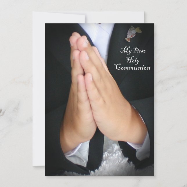 First Holy Communion 5 Invitation (Front)