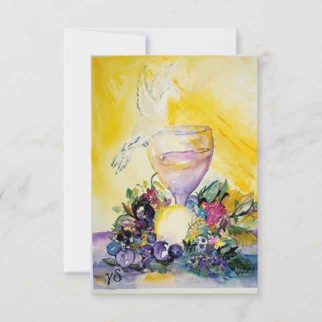 First Holy Communion Announcement Card (Front)