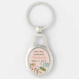 First Holy Communion Bird   Key Chain