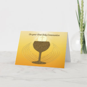 First Holy Communion Card