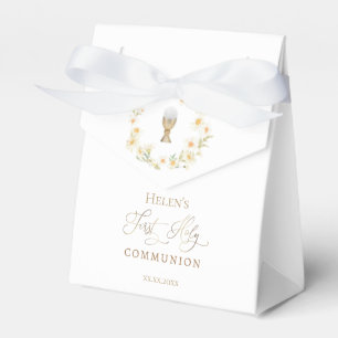 First Holy Communion daisies favour box
