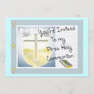 First Holy Communion Day Invitations