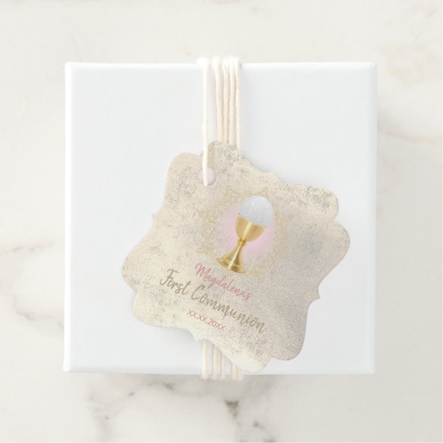 First Holy Communion Favour Tags (In Situ)