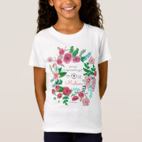 First Holy Communion Flowers Kids | T-shirt