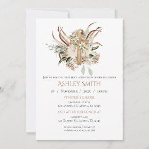 First Holy Communion Invitation