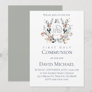 First Holy Communion  Invitation