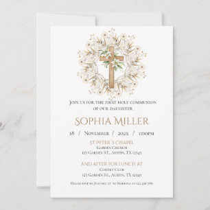 First Holy Communion Invitation