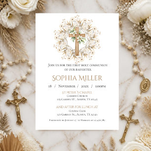 First Holy Communion Invitation