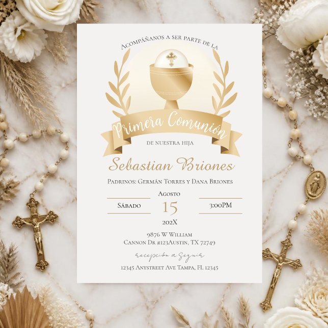 First Holy Communion Invitation (Creator Uploaded)