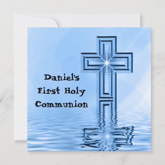 First Holy Communion Invitation (Front)