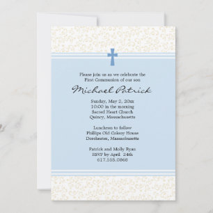 First Holy Communion Invitation
