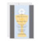 First Holy Communion Invitation Chalice Boy Blue