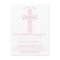 First Holy Communion Invitation Postcard w/ Cross
