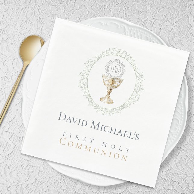 First Holy Communion Napkin (Creator Uploaded)