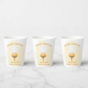 First Holy Communion Paper Cups