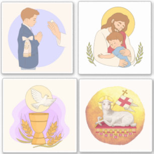 First Holy Communion set sticker