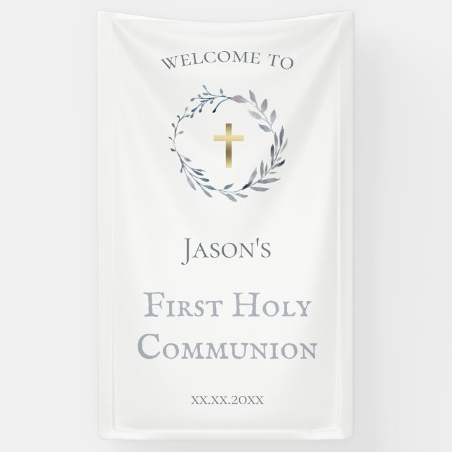 First Holy Communion sign (Vertical)