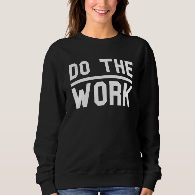 First I Drink Coffee Then I Do Things Caffeine Bar Sweatshirt (Front)