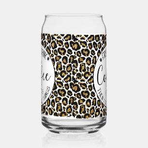 First I drink the Coffee then I do the things. Can Glass