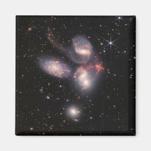 First Images from James Webb - Stephan's Quintet Magnet