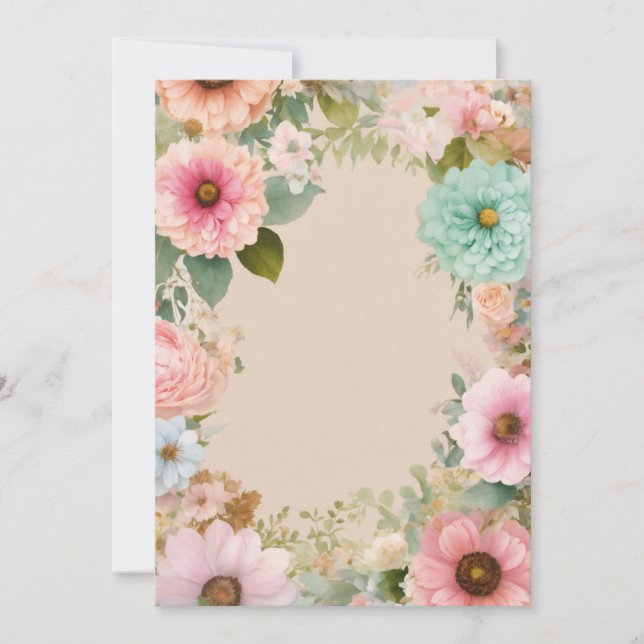 "First Impressions: Elegant wedding Invitations " (Front)