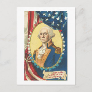 First in the Hearts Of His Countrymen Postcard