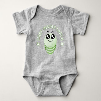 First Instar Larva Baby Bodysuit