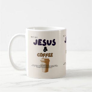 First Jesus, then Coffee/ Mug/ Christian/Kitchen Coffee Mug