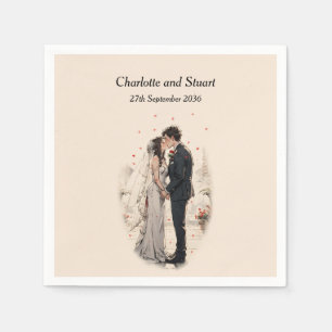First Kiss Napkin