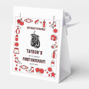 First Knockout Boxing 1st Birthday – Fun Kids Favour Box